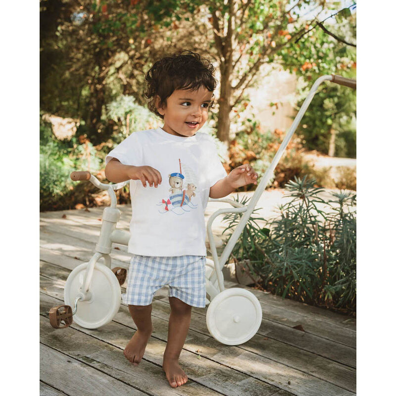 Bébé Axel Check Shorts image number 1